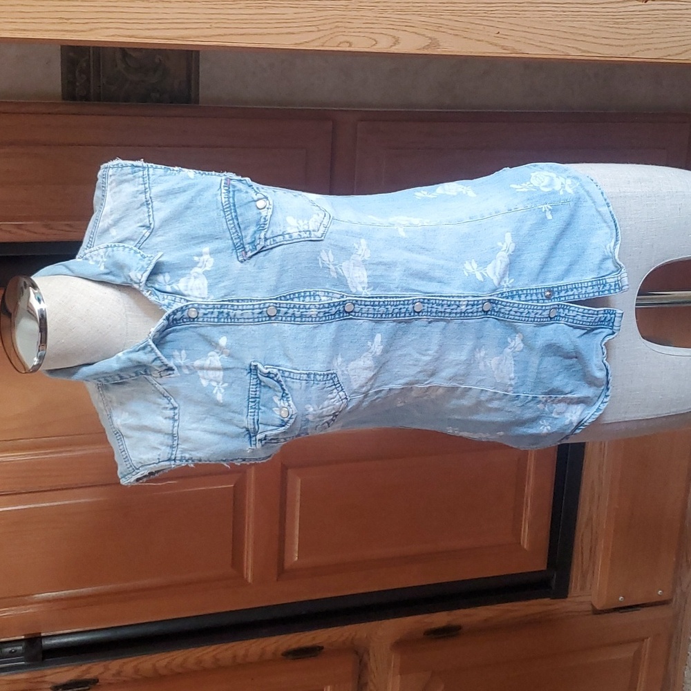 H&M denim vest
